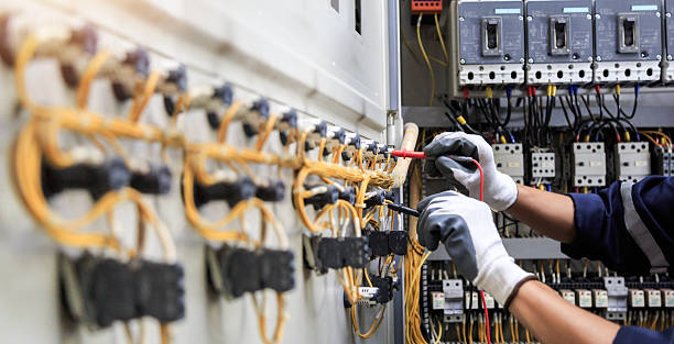 Professional Electrician technician working in Riverside, PA